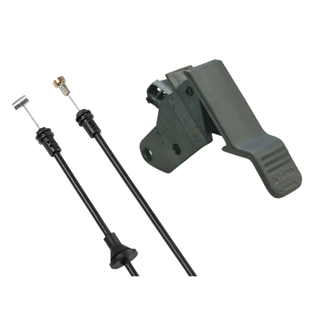 Kit Acionamento Abertura Capô Cabo + Maçaneta Fiesta 2002 A 2014 em Oferta na Shopee