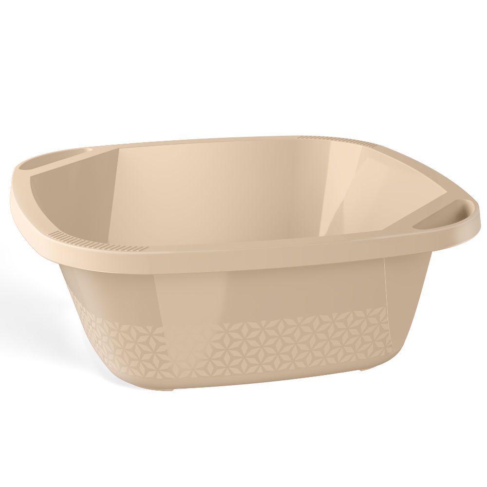 Bacia de Plástico 8,5L UZ409-CAP UZ Cappuccino em Oferta na Shopee
