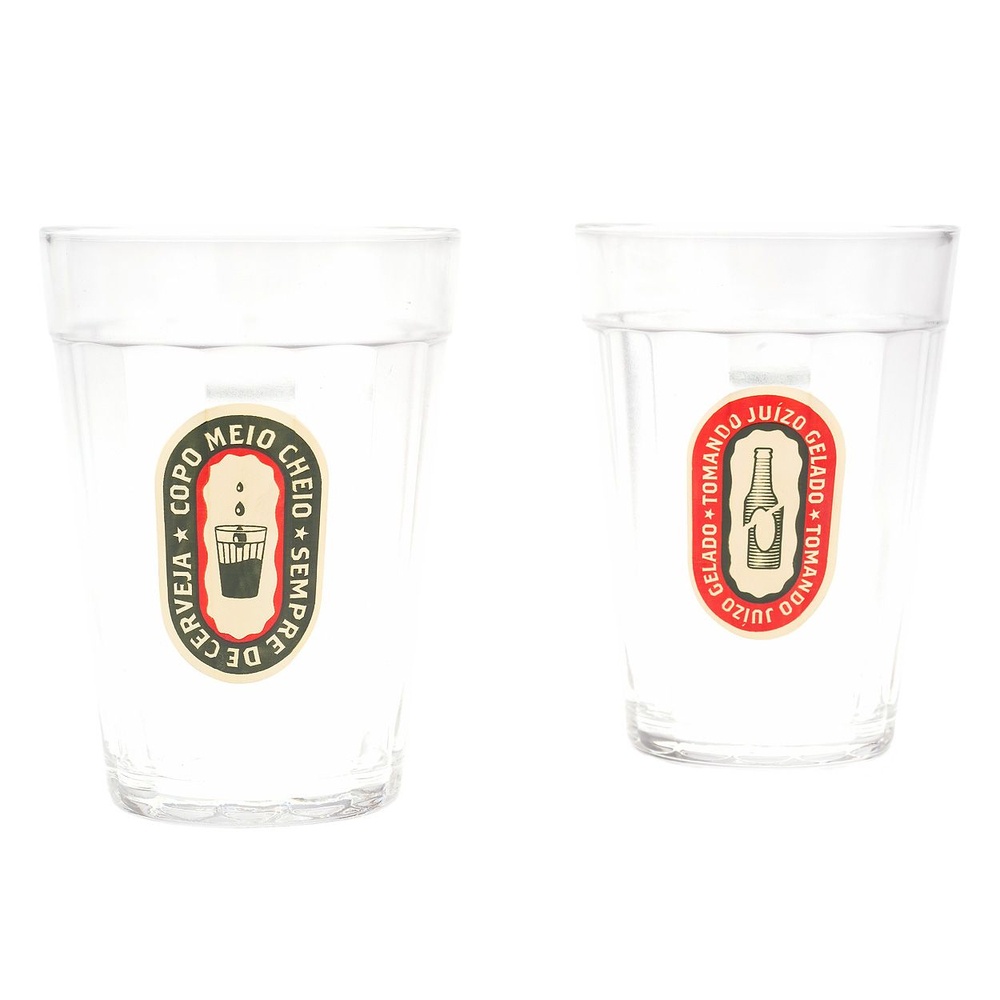Dupla de copos filosofias de boteco - Imaginarium