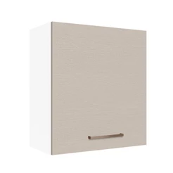 Armário de Cozinha Aéreo 60 cm 1 Porta Branco/Crema Agata Madesa
