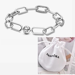 925 Bracelete de Prata e Saco de Veludo