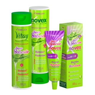 KIT NOVEX SUPER BABOSÃO CUIDADO DIÁRIO