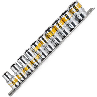 Jogo De Soquete Sextavado 1/2 Pol 10 A 22mm 10 Pçs Oz