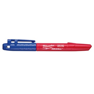 Caneta Ponta Fina Azul Inkzall - 48-22-3180 - Milwaukee