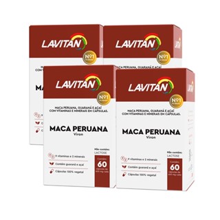 Multivitamínico Lavitan Maca Peruana Com 240 Cápsulas