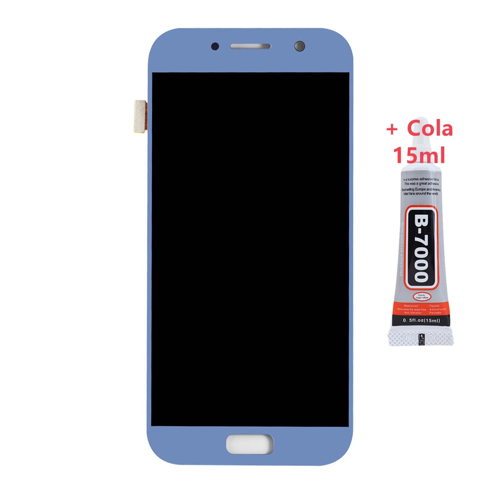 Amoled Tela Sem Aro A5 2017 Frontal Touch Display Lcd Compatível A520 Oled Lcd