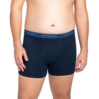 Cueca Boxer Plus Size Algodão Com Elastico Masculino Lupo