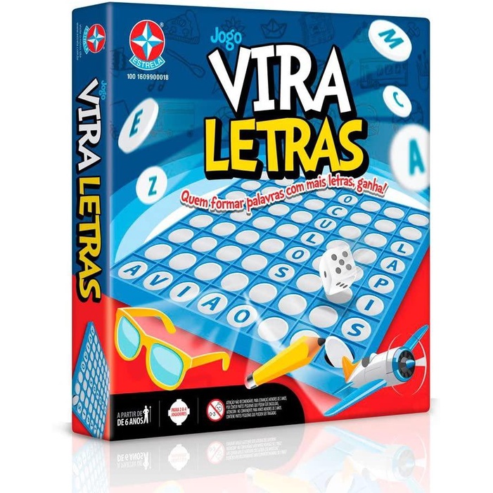 Jogo Vira Letras - Estrela 1001609900018