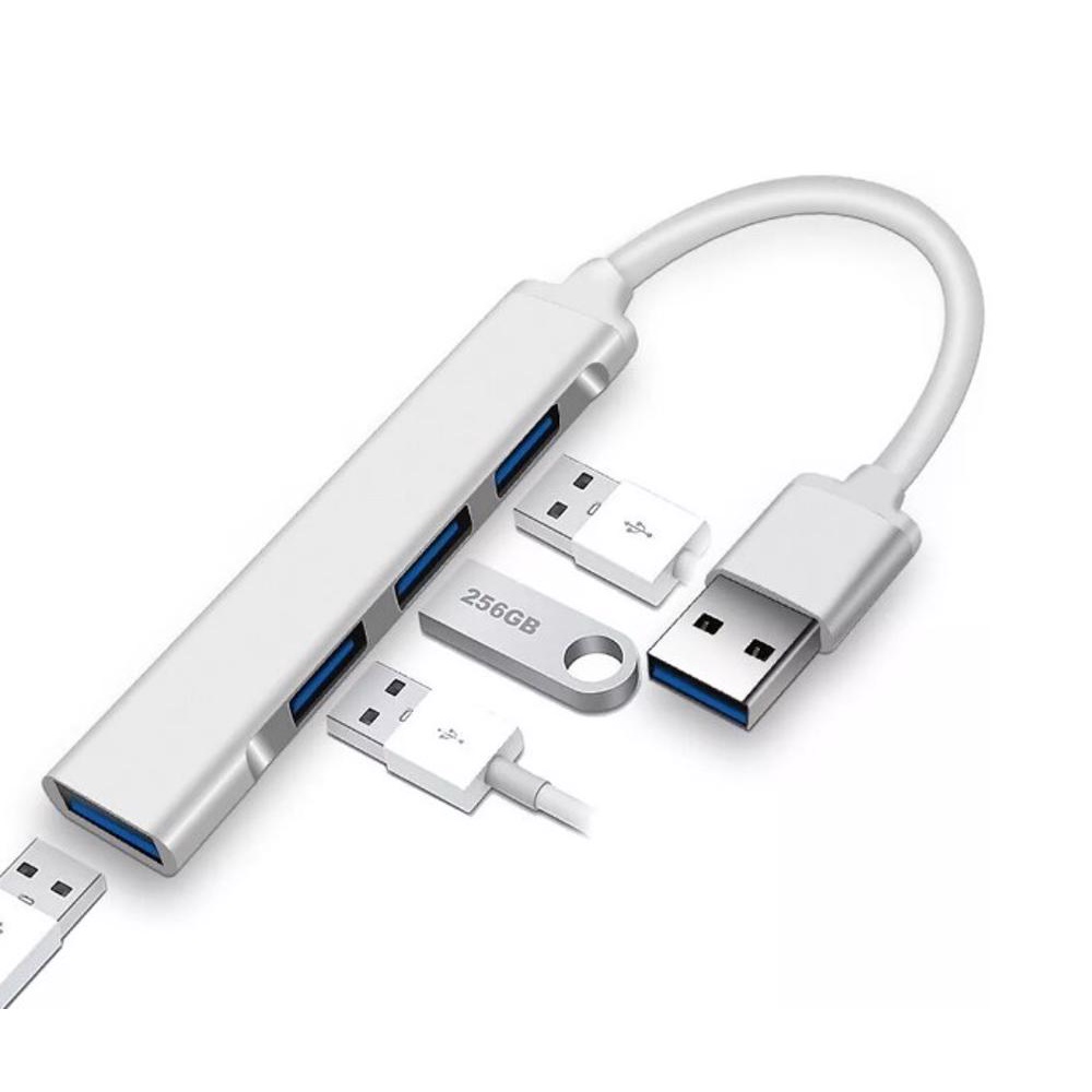 Hub Cabo Usb 3.0 Extensor 4 Portas High Speed Hd Pen Drive