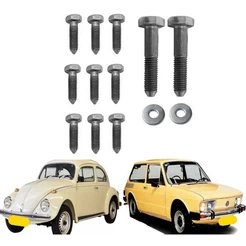 Kit Parafuso Assoalho Ou Caixa De Ar Fusca Brasilia Variant