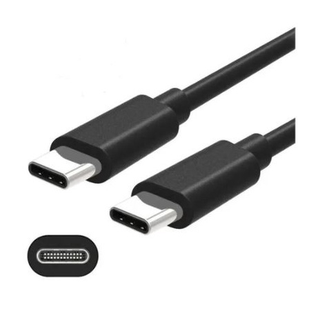 Cabo De Dados PONTA DUPLA TIPO C - Cabo Com Duas Pontas Type C (Tipo C Para Tipo C Duplo) Cabo Tipo C Tipo C Turbo em Oferta na Shopee