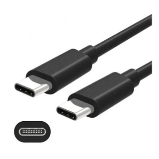 Cabo De Dados PONTA DUPLA TIPO C - Cabo Com Duas Pontas Type C (Tipo C Para Tipo C Duplo) Cabo Tipo C Tipo C Turbo em Oferta na Shopee