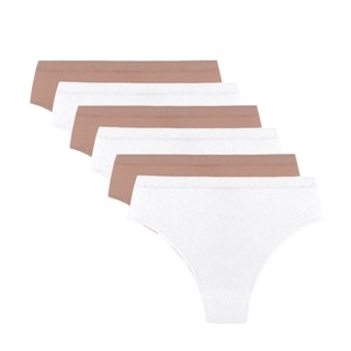 Kit 6 Calcinha Biquíni Trifil Cós Alto 009 - 1971