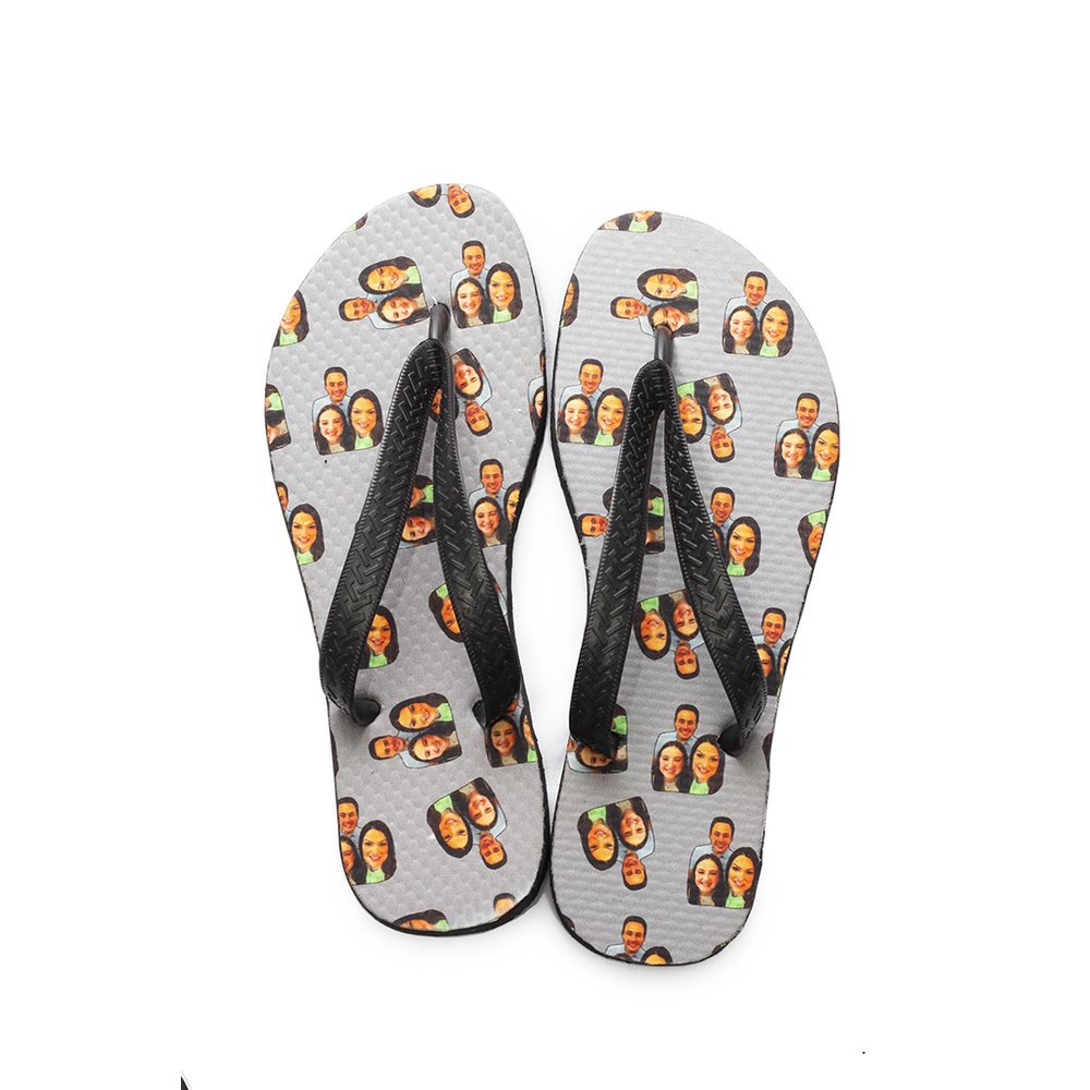 Chinelo Personalizado Cinza