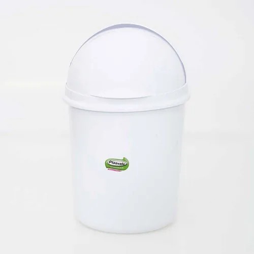 Mini Lixeira Retrátil Pequena Pia/Mesa Branca 1,4L Plasvale em Oferta na Shopee