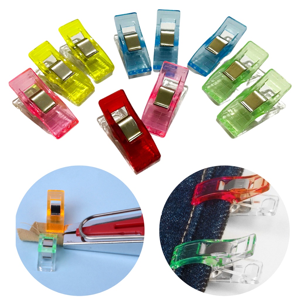 10 Mini Prendedor De Tecido Clips Para Patchwork Clipe Para Prender Tecido Papel