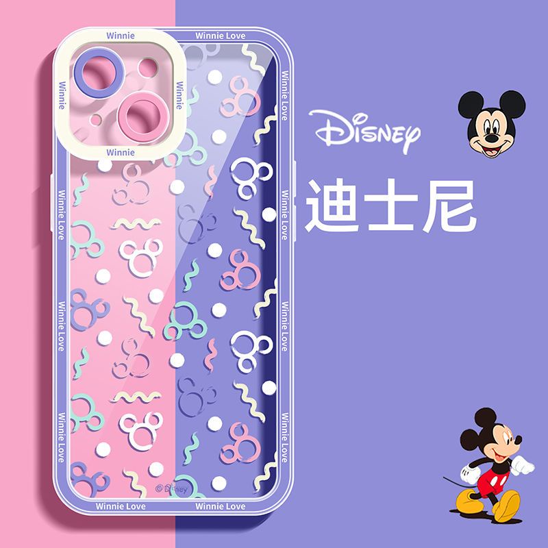 Pato Disney donald Ponto Lilo & Stitch Invólucro Da Doce IPhone 14 13 12 PRO mini 11 Max Xs XR 6 7 8 Plus Woody Monstro De Três Olhos Soft TPU Câmera À Prova De Choque covre