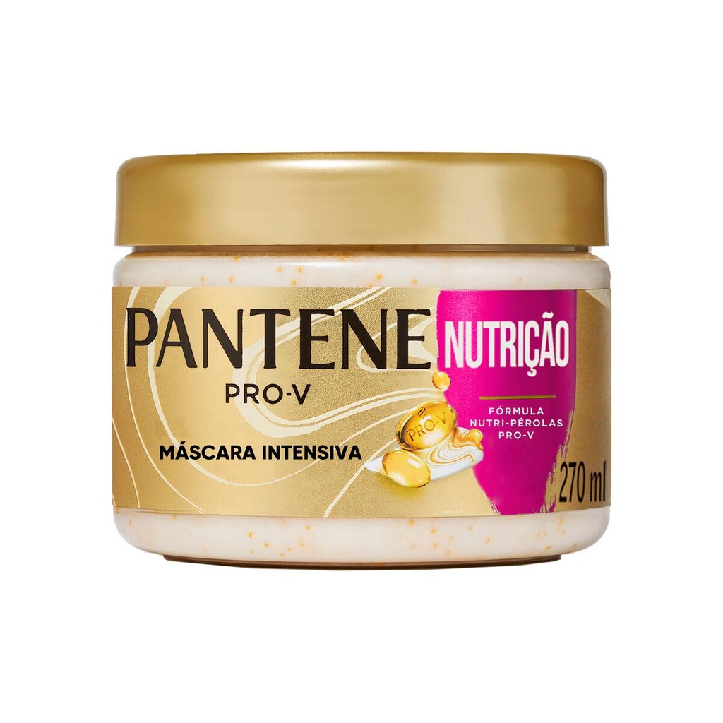 Máscara de Tratamento Pantene Pro-V Nutrição 270ml em Oferta na Shopee