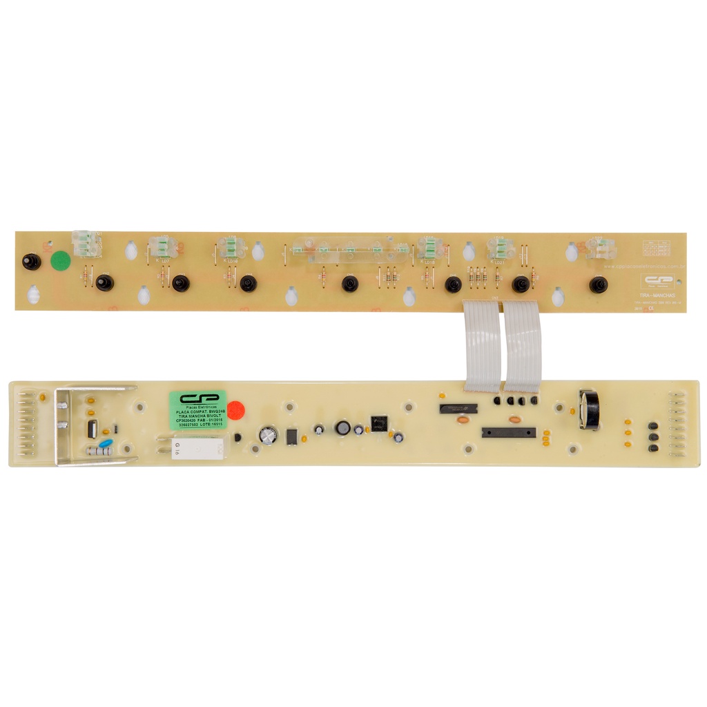 Placa Compatível Para Lavadoras Brastemp Tira Manchas  5Kg 7Kg 8Kg Modelos BWQ22D  BWQ24B BWT08A