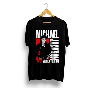 Camiseta Camisa Blusa Michael Jackson Bad World Tour 1988 GilStore