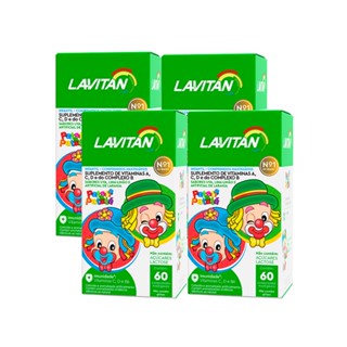 Lavitan Infantil Patati Patatá Sabores Com 4 Caixas