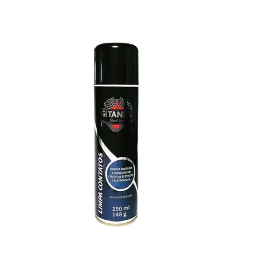 Limpa Contato Spray 250ml 148g Com Bico Prolongador Gitanes Informatica Eletrônica
