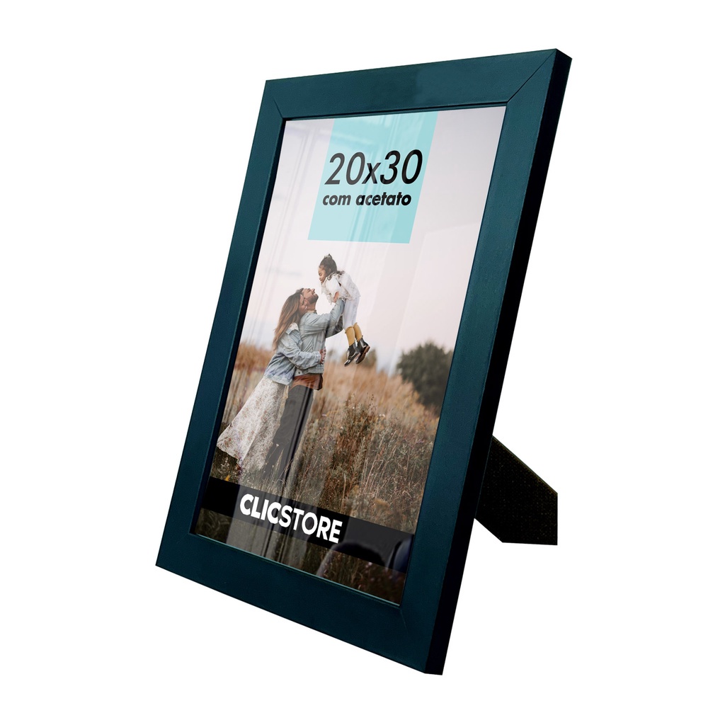 Porta Retrato Foto 20x30 Com Apoio Mesa Gravata Moldura Quadro Acetato Aparador em Oferta na Shopee