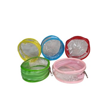 Bolsinha Porta Moeda Transparente Sortidas Lembrancinha C/15 unid.