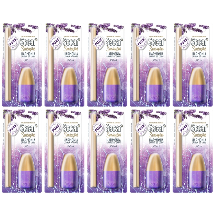 Difusor de Aromas Secar Sensações 10un x 100ml