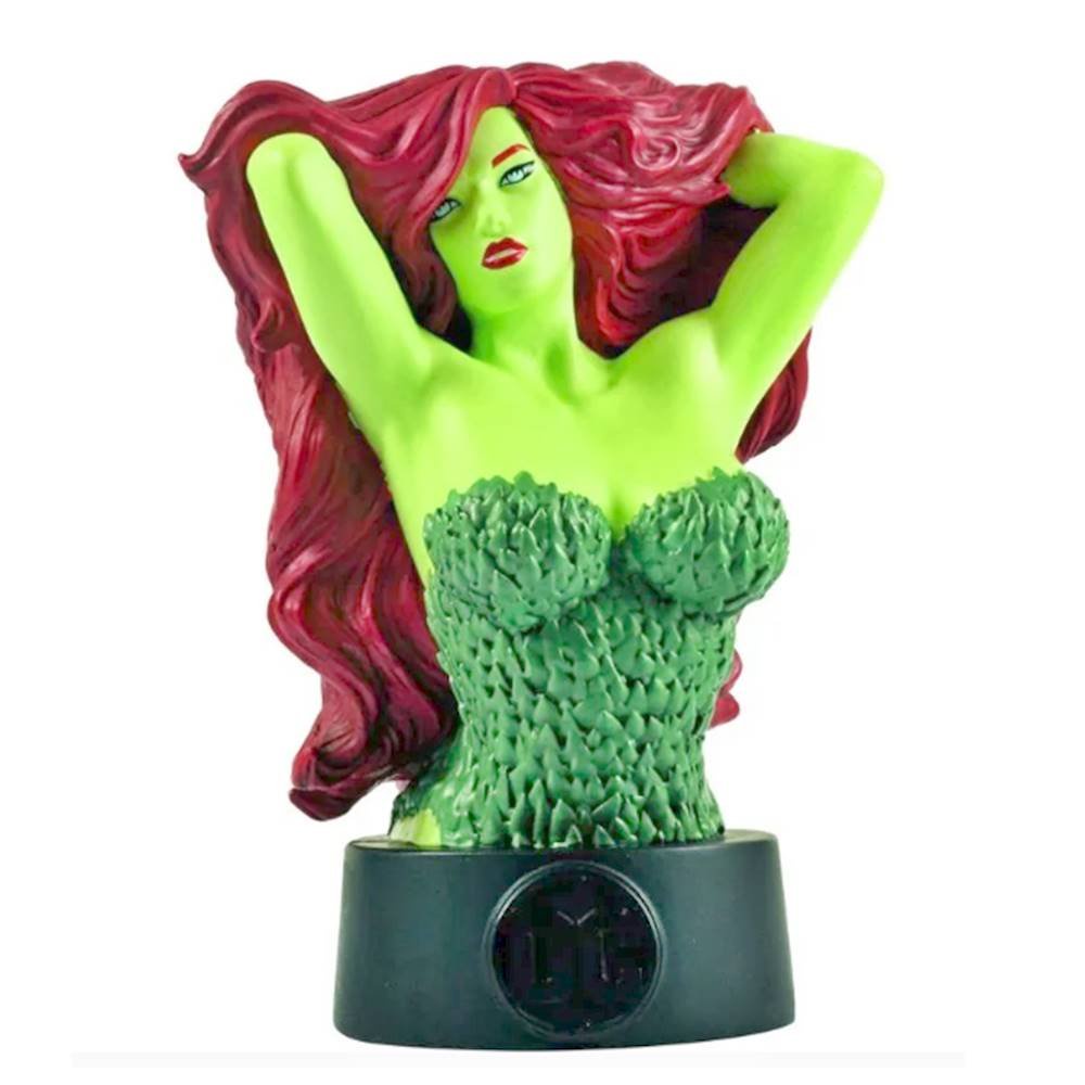 Miniatura Busto Poison Ivy (Hera Venenosa) - Batman Universe - DC - Edição 08 - Eaglemoss