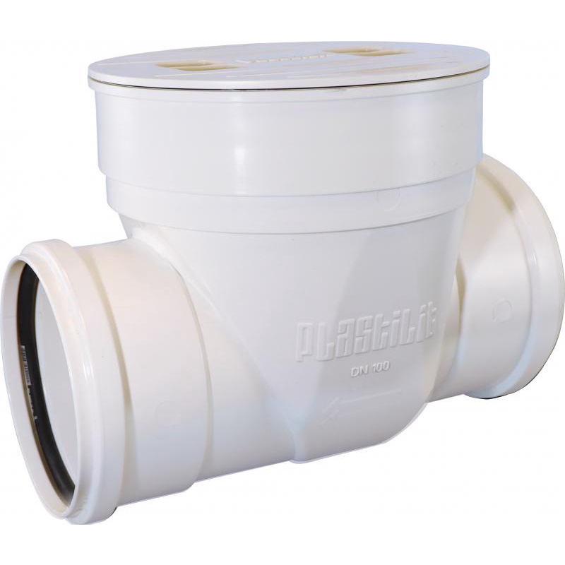Válvula De Retenção Esgoto Horizontal Para Canos Até 100mm Pvc Prediais Residenciais Construção em Oferta na Shopee