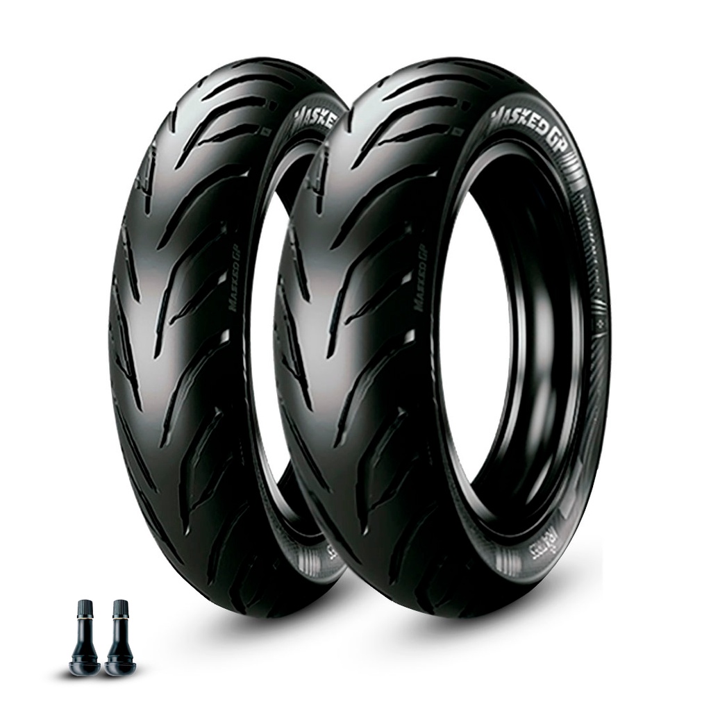 Kit Pneu Fazer 130/70-17+110/70-17 Ira Masked+2 Válvulas Sem câmara em Oferta na Shopee