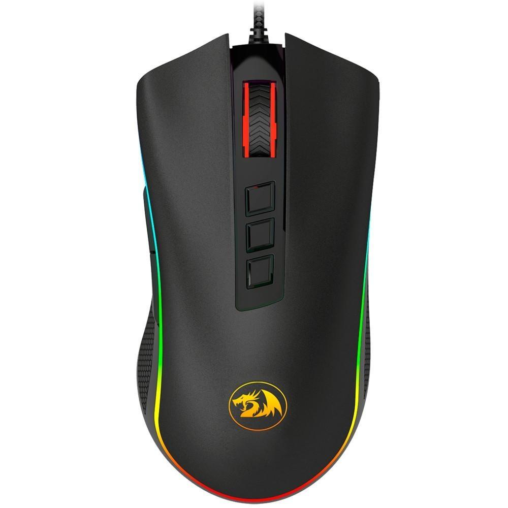 Mouse Gamer Redragon Cobra RGB Preto - M711