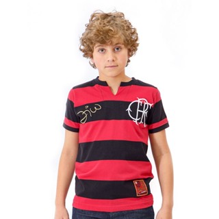 Camisa Flamengo Infantil Retrô Zico