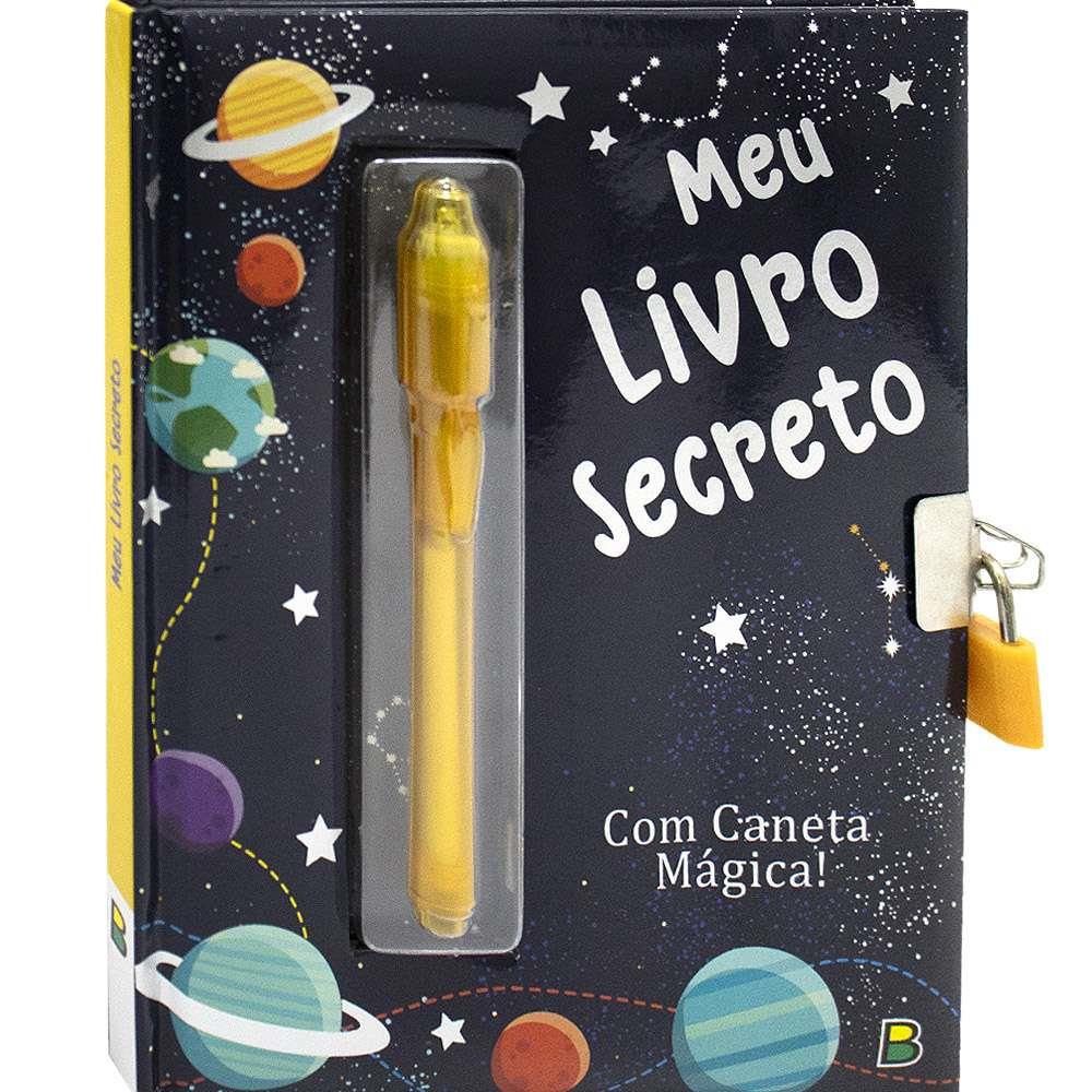 Meu Livro Secreto Com Caneta Mágica e Cadeado em Oferta na Shopee