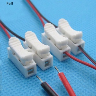 [Fel] 30 Pcs Conectores De Cabos Elétricos Emenda Rápida Terminais De Fio COD Auto-Travamento
