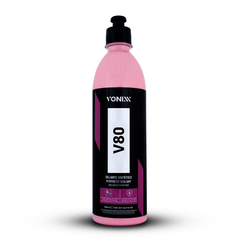 Selante Sintetico V80 Revitaliza Pintura Tira Riscos Vonixx