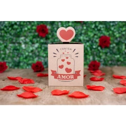 10 Caixa Dia dos namorados Pop-Up Contém Amor 4387 (Namorados Ideia 2023)