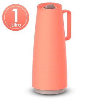 Garrafa Térmica Tramontina Exata 1litro Com Ampola De Vidro
