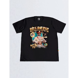 Camiseta Chronic/Mato Seco Haile Selassie - Preto