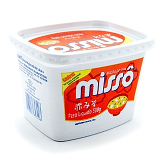 Massa de Soja Sopa Missô Aka Pasta 500g Sakura em Oferta na Shopee