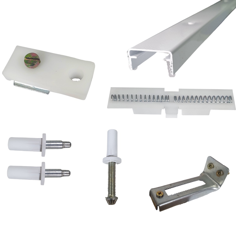 Kit Ferragens p/ Porta Camarão Sem Dobradiça - 60 cm Branco - Alfer em Oferta na Shopee