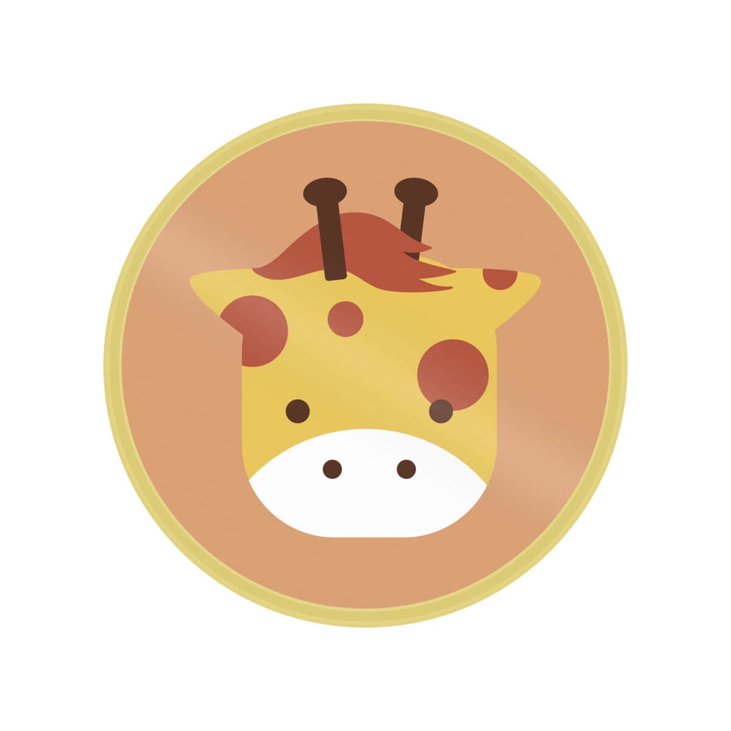 Prato Infantil Tramontina Baby Friends em Polipropileno Amarelo - 23776150 em Oferta na Shopee