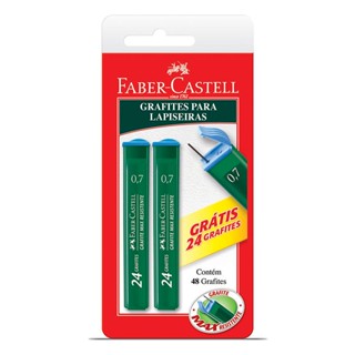 Grafite 0.7 mm blist SM/TMG07HB 2 tubos Faber-Castell