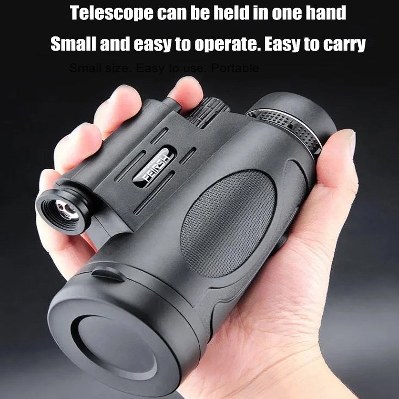 Telescópio HD Monocular Profissional Poderoso De Longo Alcance Portátil De Zoom De Alta Qualidade