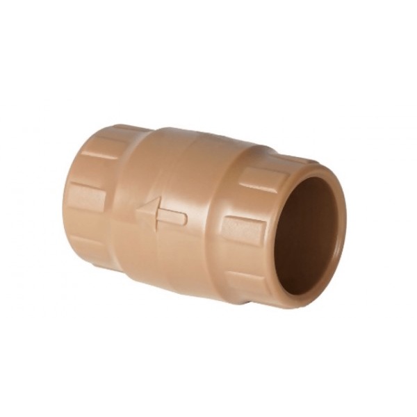 Válvula De Retenção Soldável 25mm - 3/4 Estrela Pvc Marrom em Oferta na Shopee