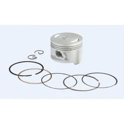 Kit Pistao E Aneis Cg 125 Titan/ Fan 2002/2008/ Nxr 125 Bros 2003/2005 1,00mm