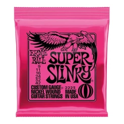 Encordoamento Guitarra 009 Ernie Ball Super Slinky Níquel