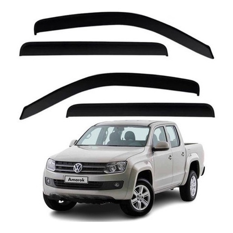 Defletor Calha de Chuva Amarok 2010 a 2019 4 Portas