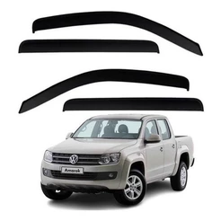 Defletor Calha de Chuva Amarok 2010 a 2019 4 Portas